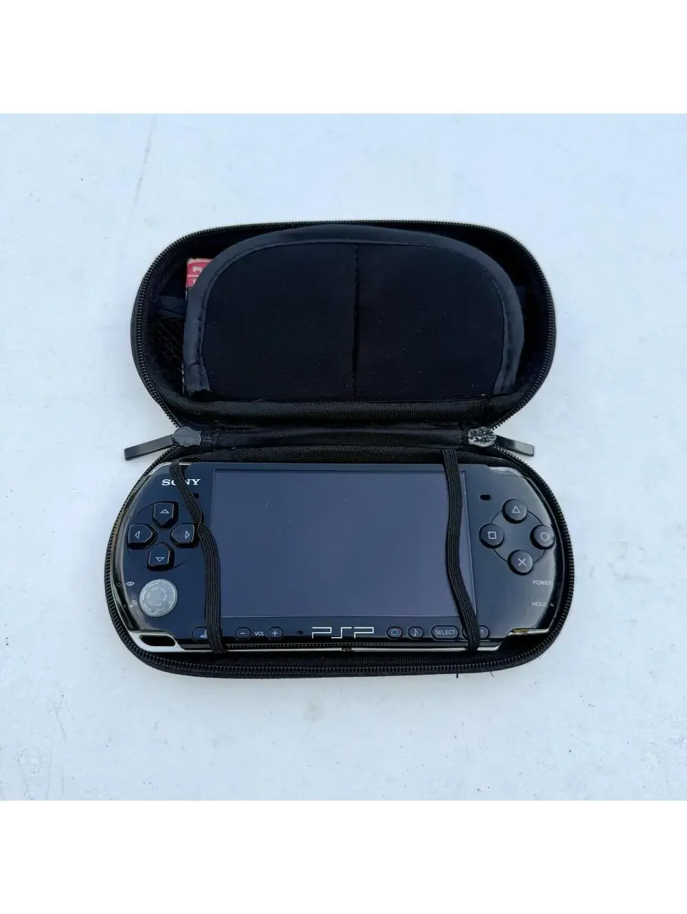 SONY PSP-3000 + Games Bundle Piano Black + USB Cable